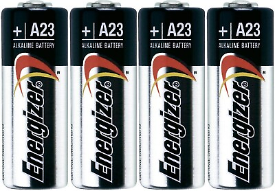 #ad 4 Energizer A23 GP23AE 21 23 23A 23GA MN21 GP23 23AE 12v Batteries