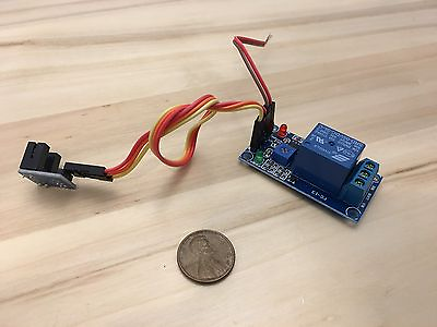 #ad Groove optical coupling plus relay module speed measuring sensor 12v RPM