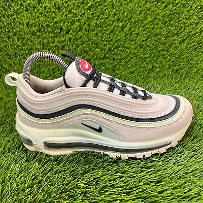 #ad Nike Air Max 97 Light Soft Pink Womens Size 7 Athletic Shoes Sneakers 921733 603
