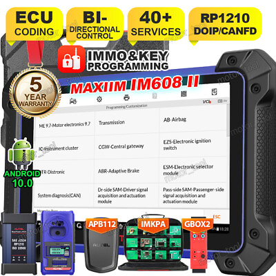 #ad Autel MaxiIM IM608 II IM608S PRO II IMMO Key Programming Car Diagnostic Scanner