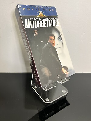 #ad Unforgettable VHS 1997 Movie Time Ray Liotta Linda Fiorentino Sealed