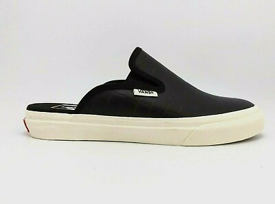 #ad #ad VANS Mule Sf Suede Checkerboard Black Leather Women’s 5 5.5 7 New VN0A4U11XB8