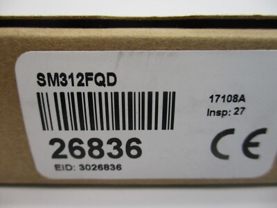 #ad Banner Engineering SM312FQD Mini Beam Fiber Optic Amplifier Sensor 26836 New