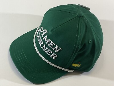 #ad Masters Amen Corner Hat green with rope snapback 2024 Masters golf pga new