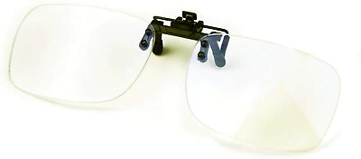 #ad Clear Lens Blue Light Blocking Computer Glasses Clip On Bluelight Anti Eyestrain