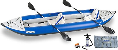 #ad Sea Eagle 420x Pro Explorer Package Inflatable Kayak Class 4 Whitewater Rapids ✅