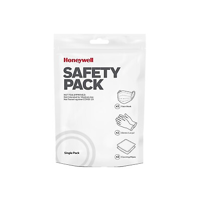 #ad Honeywell Personal Protection Kit One Size 4 Pieces Kit SAFETYPK CPD 01