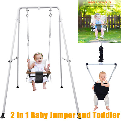 #ad Baby Jumper with StandSwingBaby BouncerBaby Exerciser for Active Baby Jumping