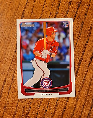 #ad Bryce Harper 2012 Bowman Draft RC Rookie Nationals #10
