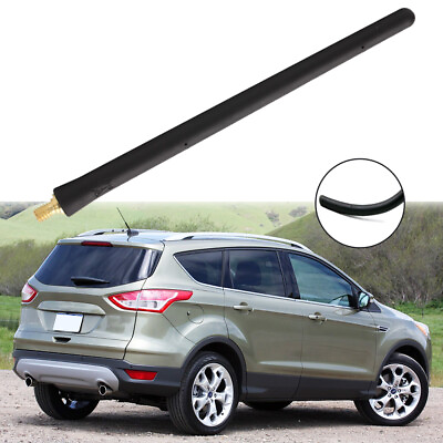 #ad 7quot; Short Black Antenna Mast Roof Signal Radio AM FM For Ford Escape 2013 2023