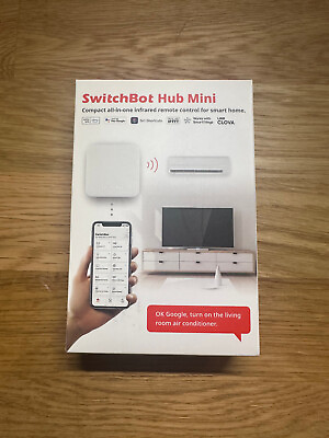 #ad SwitchBot Hub Mini All in One Infrared Remote Control for Smart Home