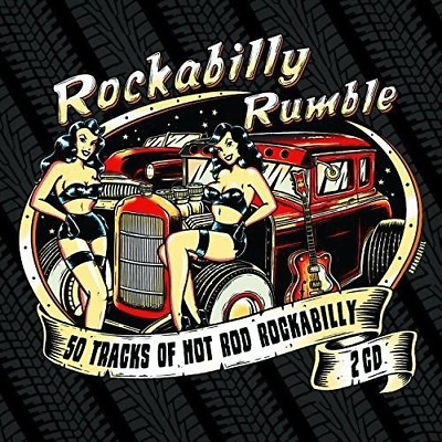 ROCKABILLY RUMBLE 2 CD NEW HAL WILLIS CHUCK ALAIMO SLICK SLAVIN