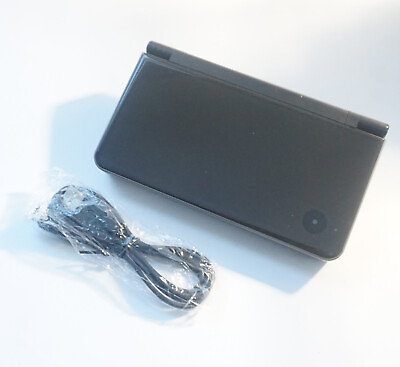 #ad Black Nintendo DSi XL LL System Console Japanese Menu Region Free USB Charger