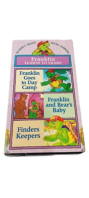 #ad Franklin Learns to Share VHS Video Readers Digest Young Families Franklin Turtle