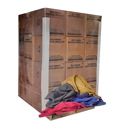 #ad Color Fleece Cleaning Rags 600 lbs. Pallet 24x25 lbs. Multipurpose Cleaning