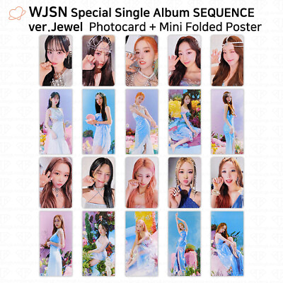#ad #ad WJSN Special Single Album Sequence Photocard Mini Folded Poster ver. Jewel KPOP