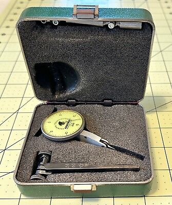 #ad #ad Federal Testmaster LT 9 Dial Test Indicator 0 15 0 .0005quot; Resolution w Case USA