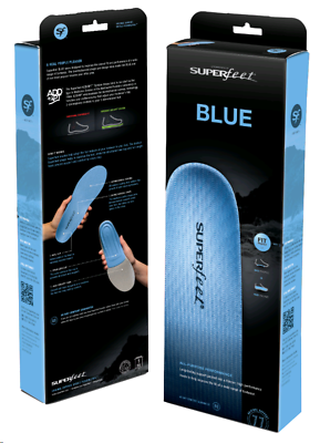 #ad #ad Superfeet Foam Shoe Insoles for Medium Arch Support BLUE
