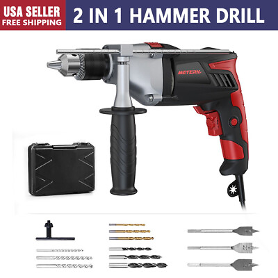 #ad Hammer Drill 950W High Power Impact Drill Tool 13MM Keyed Chuck 17Variable Speed