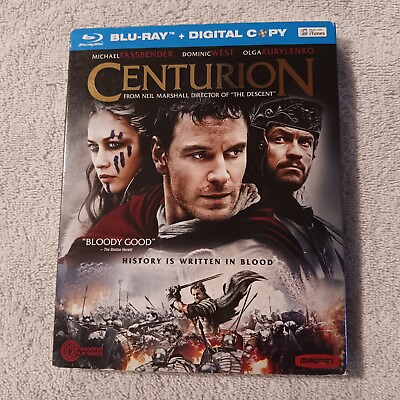 #ad #ad Centurion Blu Ray 2009 Pathe Slipcover Film Neil Marshall Michael Fassbender