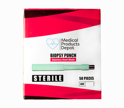 #ad Sterile Disposable Medical Products Depot Biopsy Punches 4 mm Box of 50