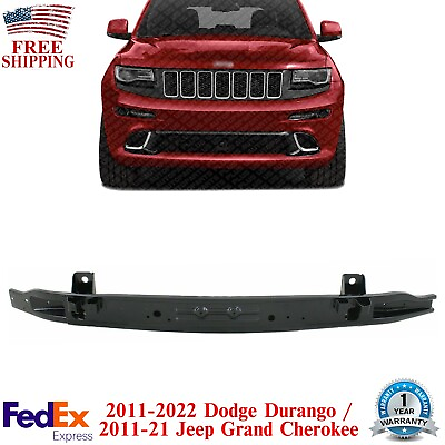 #ad Front Bumper Reinforcement Steel For 2011 22 Dodge Durango Jeep Grand Cherokee
