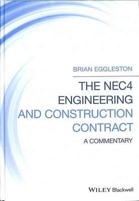 #ad NEC4 Engineering and Construction Contract : A Commentary Hardcover by Eggle...