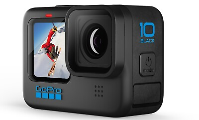 #ad GoPro Hero10 Black Refurbished Standalone Camera No Battery