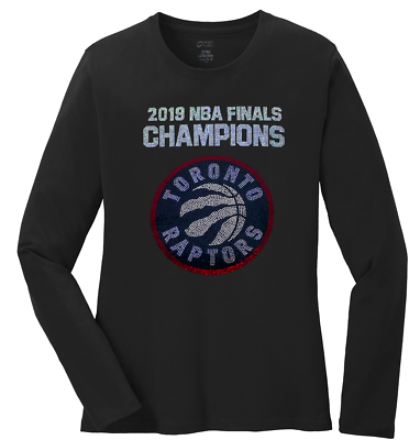 #ad Women#x27;s Toronto Raptors NBA Champions Ladies Long Sleeve Championship Shirt