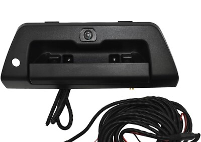 #ad FOR Ford F150 2015 2017 Black Tailgate Handle Backup Camera W Key Hole