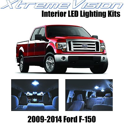 #ad #ad XtremeVision Interior LED for Ford F 150 2009 2014 12 pcs