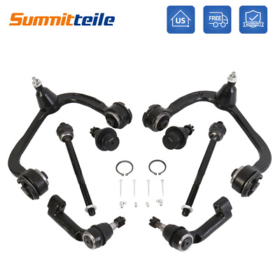 #ad #ad Front Upper Control Arms w Ball Joints For 2009 2014 Ford F150 F 150 4WD