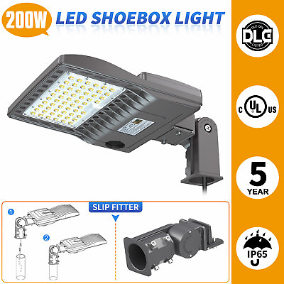 #ad 200W LED Parking Lot Lights Flood Security Lamp for Street Area Stadium Roadway