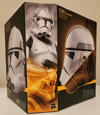 #ad Star Wars Black Series: Phase II Clone Trooper Premium Helmet NISB