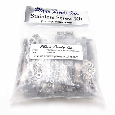 #ad Piper PA28 Cherokee stainless hardware kit PP046