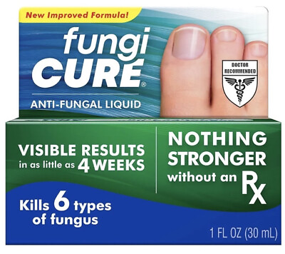 #ad Fungicure Anti Fungal Liquid Nothing Stronger without an RX 1 fl oz Exp 2 24