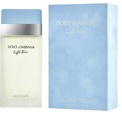 #ad Dolce amp; Gabbana Light Blue 6.7 fl oz Eau De Toilette Spray Women#x27;s New amp; Sealed