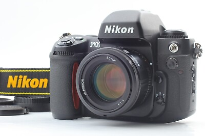 #ad NEAR MINT Nikon F100 SLR Film Camera w AF 50mm f 1.4 Lens From Japan 4D10