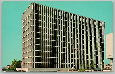 #ad Austin Texas Federal Building amp; Courthouse 1965 Postcard