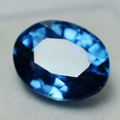 #ad 8.69 Ct SAPPHIRE Light Blue OVAL Shape CERTIFIED Gemstone Loose d190