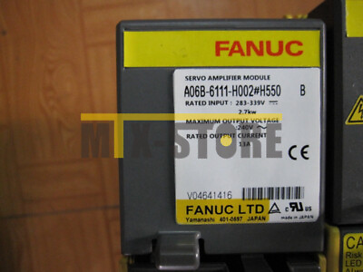 #ad 1PCS New Fanuc A06B 6111 H002#H550 Servo Amplifier Fast Ship