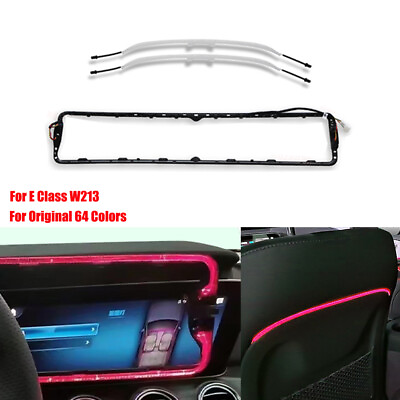 #ad 64 Colors Seat Back LED Ambient Light Central Screen LED Light For Benz W213