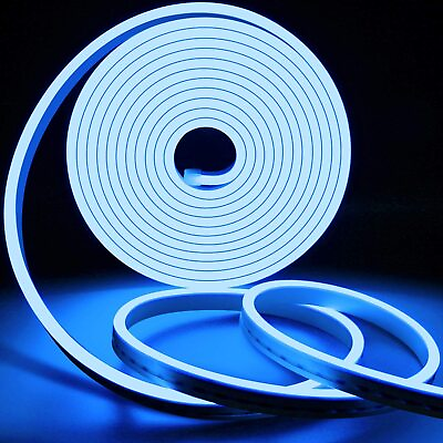 #ad #ad 12V Flexible LED Strip Waterproof Sign Neon Lights Silicone Tube 1M 2M 3M 5M USA