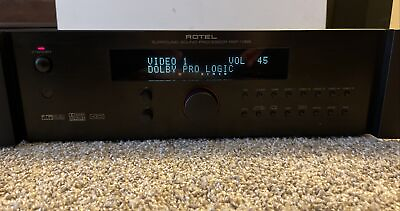 #ad ROTEL Surround Sound Processor Pre Amplifier RSP 1068 Great Condition