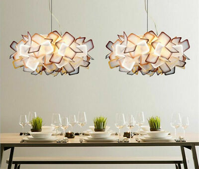 #ad Clizia Suspension Lamp Pendant Light Ceiling Fixtures Acrylic Lighting Gift