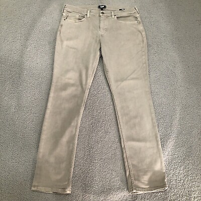 #ad #ad Paige Federal Jeans Men#x27;s 38x34* Gray Slim Fit Straight Leg Denim Pants
