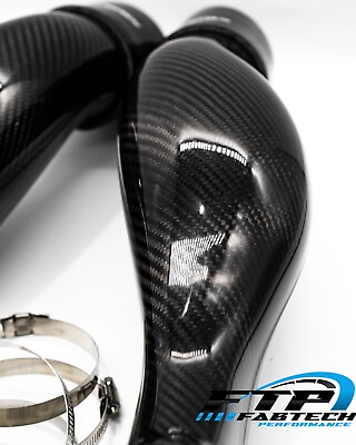 #ad FABTECH Carbon Fiber Intake Mercedes Benz CLS55 E55 Intake Tubes AMG Performance