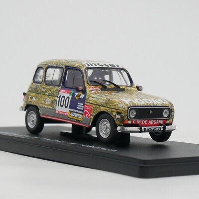 #ad #ad Ixo 1:43 Renault 4 GTL Rallye Portugal Diecast Car Model Metal Toy Vehicle