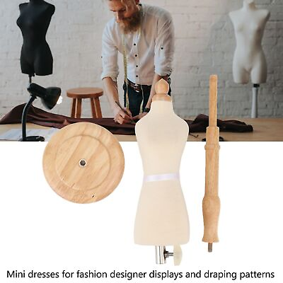 #ad Female Dress Form Professional Beech Wood Durable Sewing Dress Form with Wooden