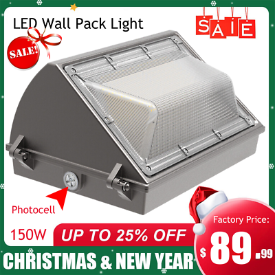 #ad LED Wall Pack 150 Watt ETL List 5000K Daylight White 18000LM IP65 Waterproof